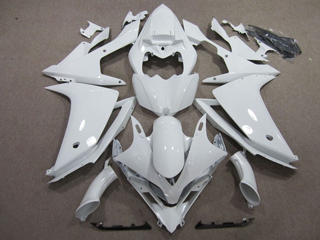 Billige Yamaha YZF R1 Motorrad Verkleidung 2007-2008 - Weiss