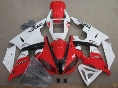Billige Yamaha YZF R1 Motorrad Verkleidung 2009-2011 - Weiss Rot Schwarz