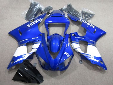 Billige Yamaha YZF R1 Motorrad Verkleidung 2009-2011 - Blau Weiss