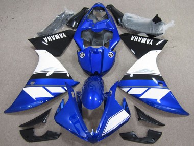 Billige Yamaha YZF R1 Motorrad Verkleidung 2009-2011 - Blau Weiss Schwarz