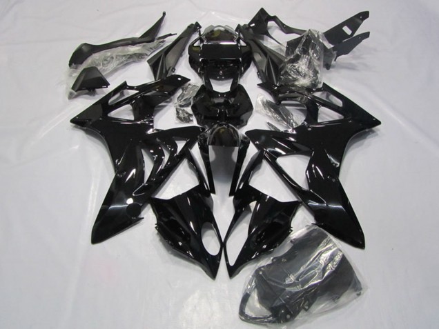 Billige BMW S1000RR Motorrad Verkleidung 2009-2014 - Glanzendes Schwarz