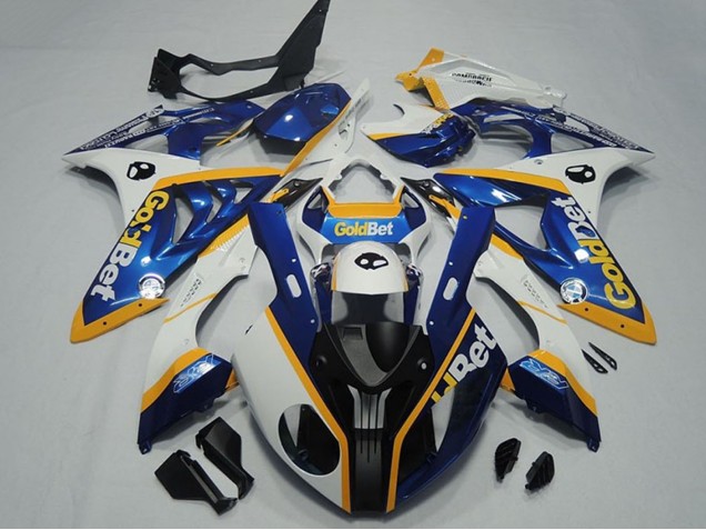 Billige BMW S1000RR Motorrad Verkleidung 2009-2014 - Weiss Gelb Blau Matt Schwarz GoldBet