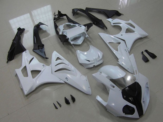 Billige BMW S1000RR Motorrad Verkleidung 2009-2014 - Weiss