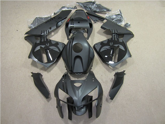 Billige Honda CBR600RR Motorrad Verkleidung Kit 2005-2006 - Matt Schwarz