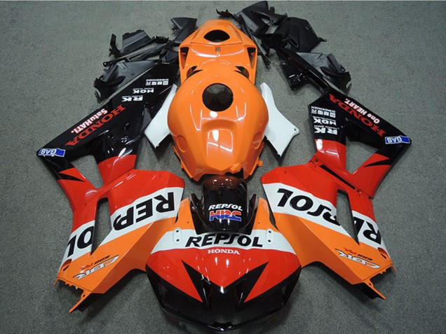 Billige Honda CBR600RR Motorrad Verkleidung 2013-2023 - Orange Weiss Rot Glanzendes Schwarz Repsol HRC