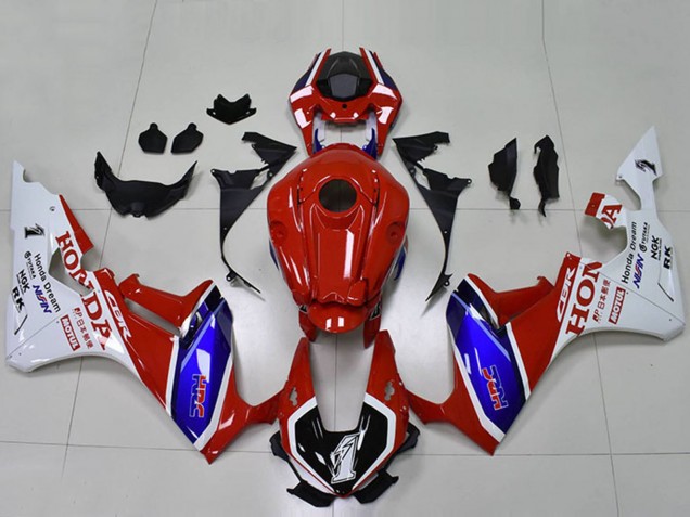 Billige Honda CBR1000RR Motorrad Verkleidung 2017-2023 - Weiss Rot Blau Schwarz HRC