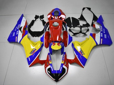 Billige Honda CBR1000RR Motorrad Verkleidung 2017-2023 - Weiss Rot Blau Gelb HRC