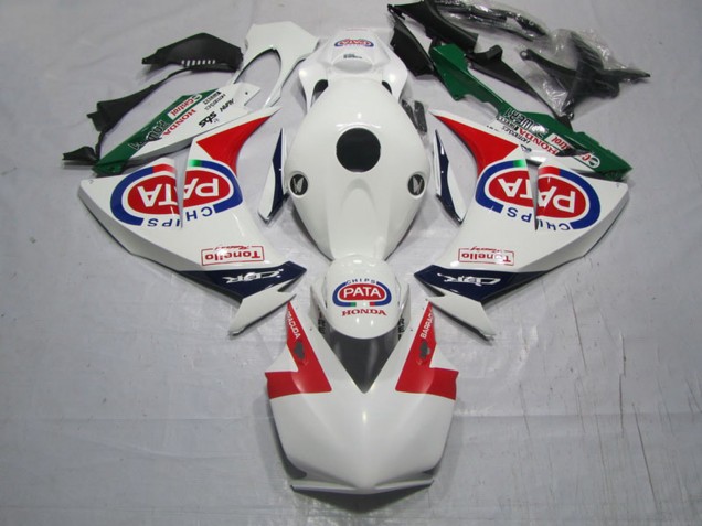 Billige Honda CBR1000RR Motorrad Verkleidung 2012-2016 - Weiss Rot Blau Grun Pata