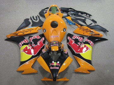 Billige Honda CBR1000RR Motorrad Verkleidung 2012-2016 - Orange Gelb Glanzendes Schwarz Red Bull
