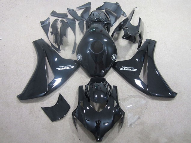 Billige Honda CBR1000RR Motorrad Verkleidung 2008-2011 - Glanzendes Schwarz