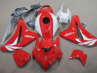 Billige Honda CBR1000RR Motorrad Verkleidung 2008-2011 - Weiss Rot Fireblade