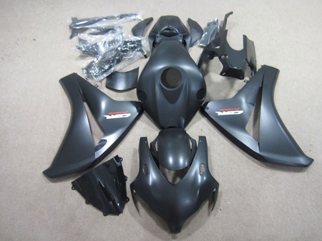 Billige Honda CBR1000RR Motorrad Verkleidungen Kit 2008-2011 - Matt Schwarz