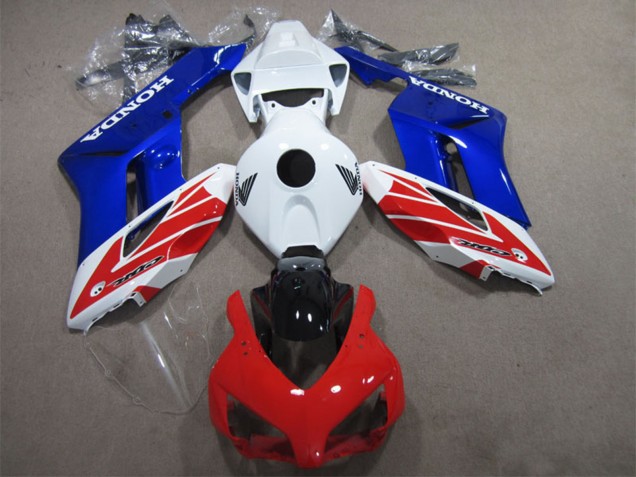 Billige Honda CBR1000RR Motorrad Verkleidung 2004-2005 - Weiss Rot Blau