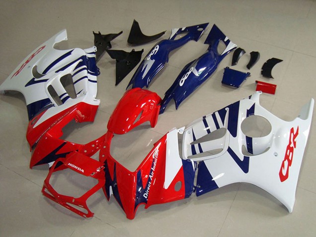 Billige Honda CBR600 F3 Motorrad Verkleidung 1995-1996 - Weiss Rot Blau