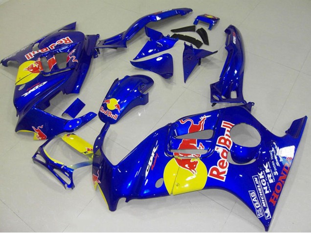 Billige Honda CBR600 F3 Motorrad Verkleidung 1995-1996 - Blau Gelb Red Bull