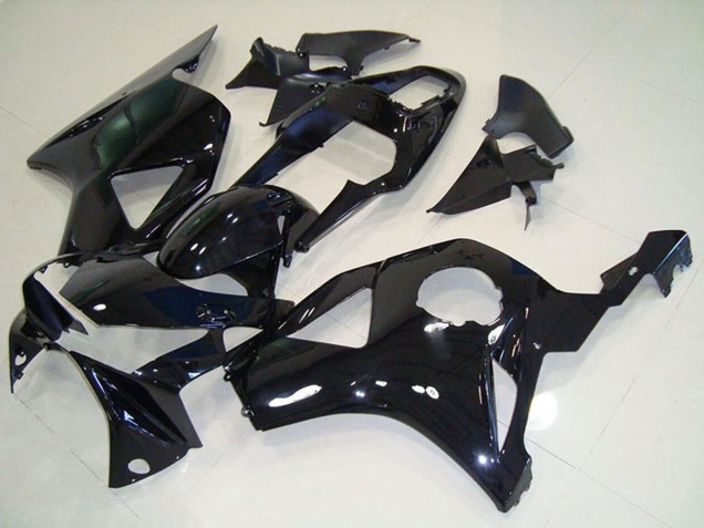 Billige Honda CBR900RR 954 Motorrad Verkleidung 2002-2003 - Glanzendes Schwarz