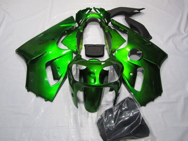 Billige Kawasaki ZX12R Motorrad Verkleidung 2000-2001 - Grun