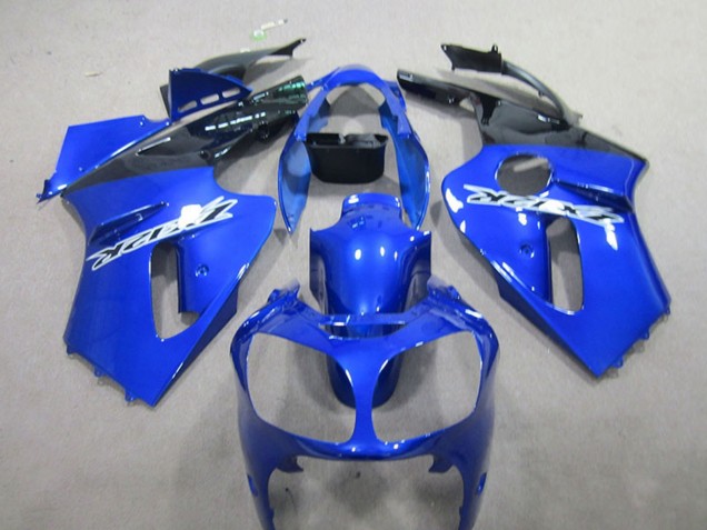 Billige Kawasaki ZX12R Motorrad Verkleidung 2000-2001 - Blau