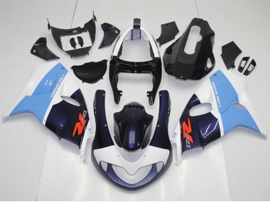 Billige Suzuki TL1000R Motorrad Verkleidung 1998-2003 - Weiss Hellblau Schwarz