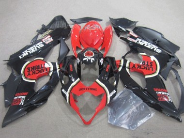 Billige Suzuki GSXR 1000 Motorrad Verkleidung 2005-2006 - Schwarz Rot Ninja