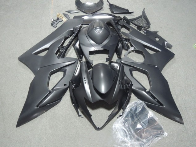Billige Suzuki GSXR 1000 Motorrad Verkleidung 2005-2006 - Matt Schwarz