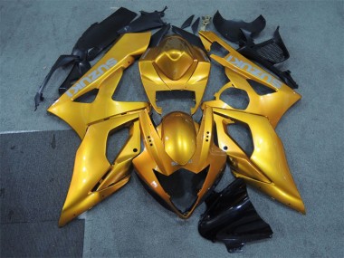 Billige Suzuki GSXR 1000 Motorrad Verkleidung 2005-2006 - Gold