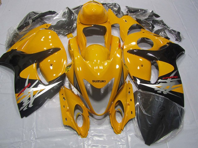 Billige Suzuki GSXR 1300 Hayabusa Motorrad Verkleidung 2008-2020 - Gelb Schwarz