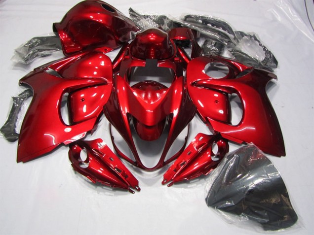 Billige Suzuki GSXR 1300 Hayabusa Motorrad Verkleidung 2008-2020 - Rot