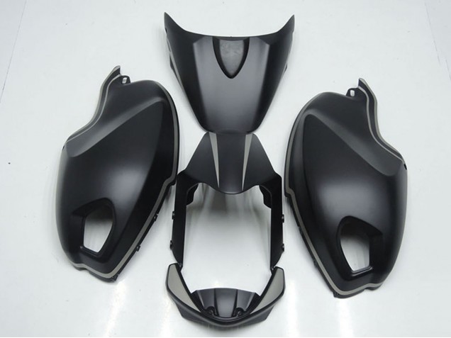 Billige Ducati Monster 696 Motorrad Verkleidung 2008-2012 - Matt Schwarz