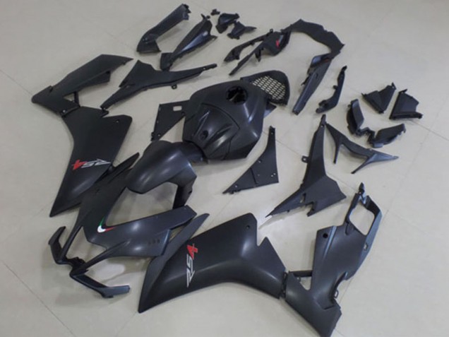 Billige Aprilia RS4 50 125 Motorrad Verkleidung 2012-2019 - Matt Schwarz