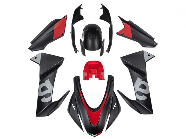Billige Aprilia RS660 Motorrad Verkleidung 2020-2024 - Schwarz Rot