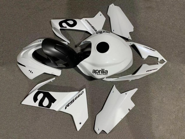Billige Aprilia RS660 Motorrad Verkleidung 2020-2024 - Weiss