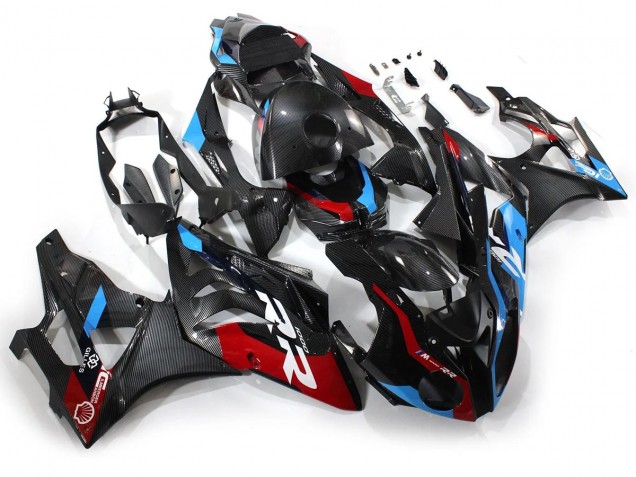 Billige BMW S1000RR Motorrad Verkleidung 2009-2014 - Carbonfaser