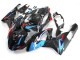 Billige BMW S1000RR Motorrad Verkleidung 2015-2016 - Blau Rot Carbonfaser