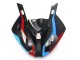 Billige BMW S1000RR Motorrad Verkleidung 2015-2016 - Blau Rot Carbonfaser