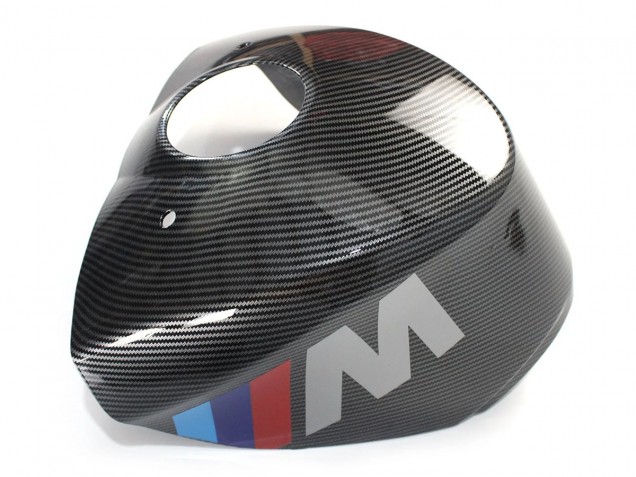 Billige BMW S1000RR Motorrad Verkleidung 2015-2016 - Blau Rot Carbonfaser