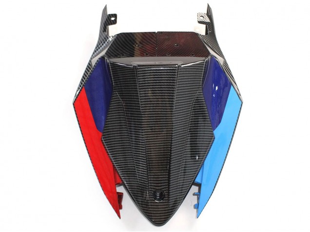 Billige BMW S1000RR Motorrad Verkleidung 2015-2016 - Blau Rot Carbonfaser