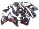 Billige BMW S1000RR Motorrad Verkleidung 2023-2024 - Blau Rot Carbonfaser