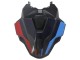 Billige BMW S1000RR Motorrad Verkleidung 2023-2024 - Blau Rot Carbonfaser