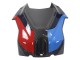 Billige BMW S1000RR Motorrad Verkleidung 2023-2024 - Blau Rot Carbonfaser