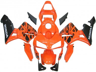 Billige Honda CBR600RR Abs Verkleidungen 2003-2004 - Orange Weiss Rot Glanzendes Schwarz Repsol