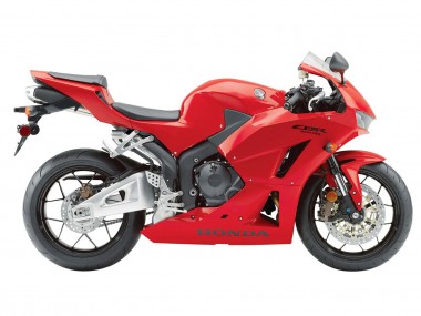Billige Honda CBR600RR Motorrad Verkleidung 2013-2023 - Rot