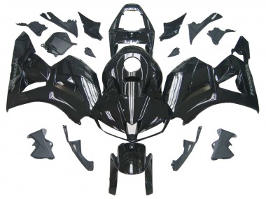 Billige Honda CBR600RR Motorrad Verkleidung Kit 2013-2023 - Glanzendes Schwarz