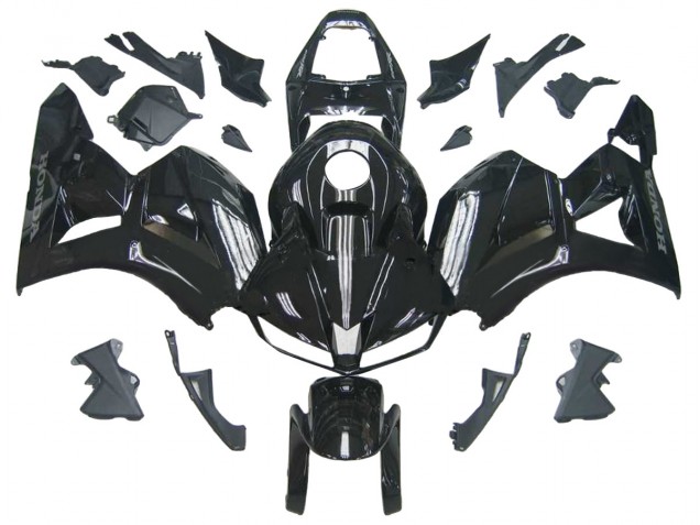 Billige Honda CBR600RR Motorrad Verkleidung Kit 2013-2023 - Glanzendes Schwarz