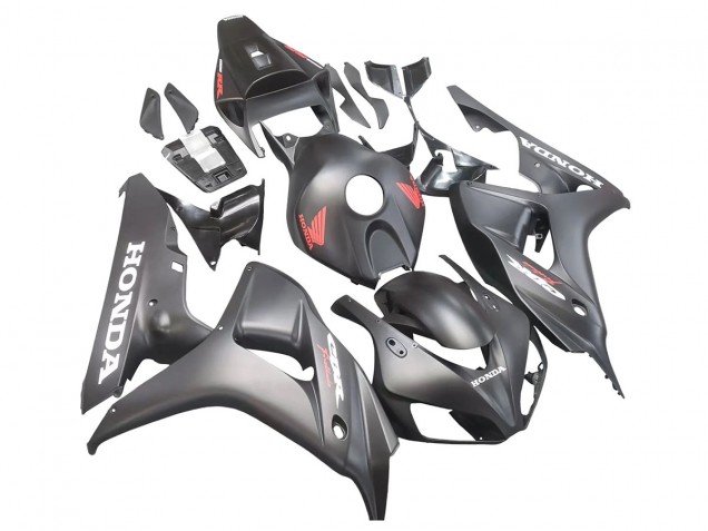 Billige Honda CBR1000RR Motorrad Verkleidung 2006-2007 - Matt Schwarz