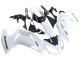 Billige Kawasaki EX650 Motorrad Verkleidung 2012-2016 - Weiss Schwarz