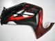 Billige Kawasaki EX650 Motorrad Verkleidung 2012-2016 - Rot Glanzendes Schwarz