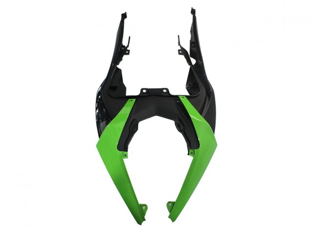 Billige Kawasaki ZX6R Motorrad Verkleidung 2019-2022 - Grun Glanzendes Schwarz Weiss Rot
