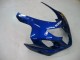 Billige Suzuki GSXR 600/750 Motorrad Verkleidung 2004-2005 - Blau Grau Glanzendes Schwarz