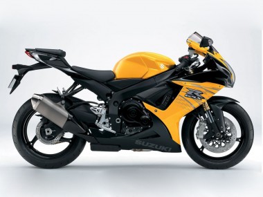 Billige Suzuki GSXR 600/750 Motorrad Verkleidung 2011-2024 - Gelb